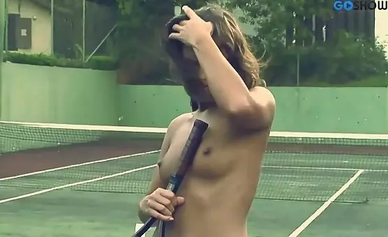 Sexy Tennis Players Outdoor Fantasy